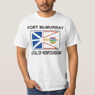 T-shirt CAPITALE de McMURRAY de FORT de TERRE-NEUVE