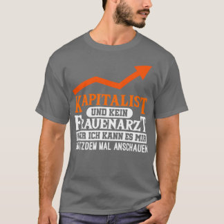 T-shirt Capitaliste Non Gynécologue Partager Stock Inv