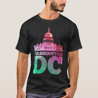 T-shirt Capitol américain Washington Dc Capitol Hill