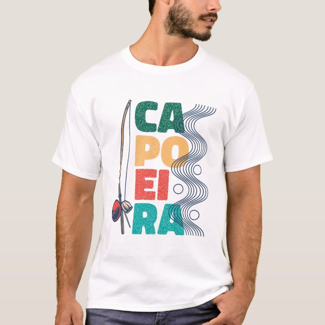 T-shirt capoeira de Berimbau (Devant)