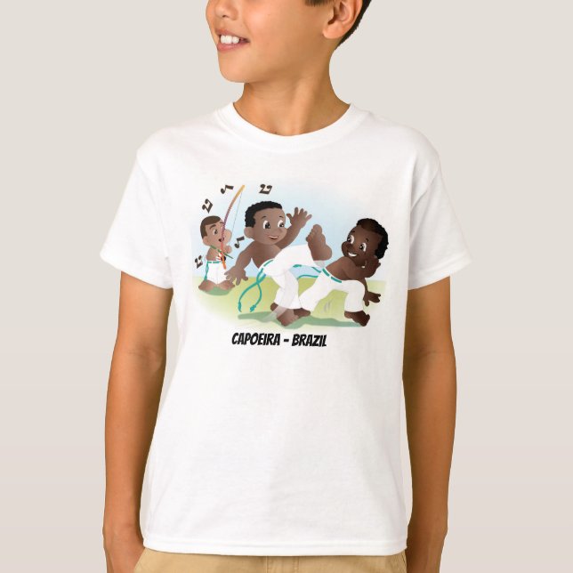 T-shirt Capoeira Enfants Brésil (Devant)
