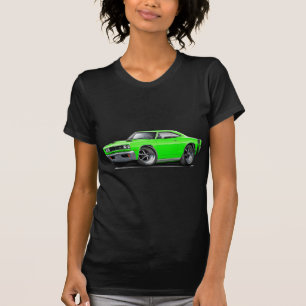 T-shirt Capot superbe de scoop de double de chaux de