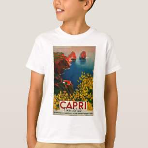 T-shirt Capri vintage L'Isola del Sole Italie