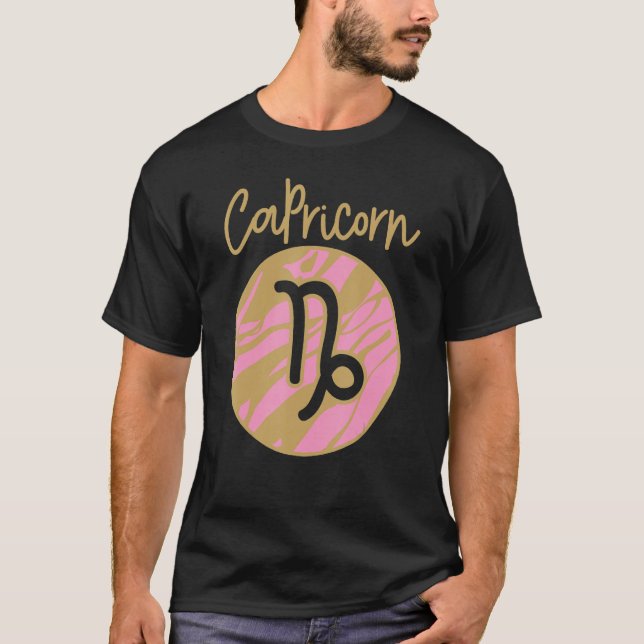 T-shirt Capricorn Zodiac Sign_2 (Devant)