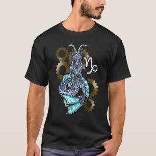 T-shirt Capricorne Horoscope Inspiré Capricorne Symbole Re
