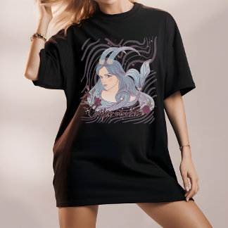 T-shirt Capricorne signe zodiaque, Janvier Astrologie Esth