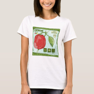 T-shirt Capsicum Graines de poivron rouge