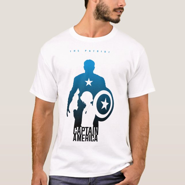 T-shirt Captain america (Devant)