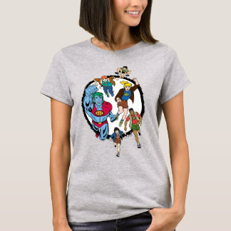 T-shirt Captain Planet et les Planétètres Cercle Graphic