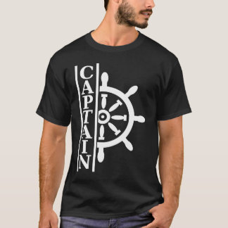 T-shirt Captain Sailing Licence