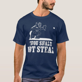 T-shirt Capteur De Baseball Tu N'As Pas Volé Don