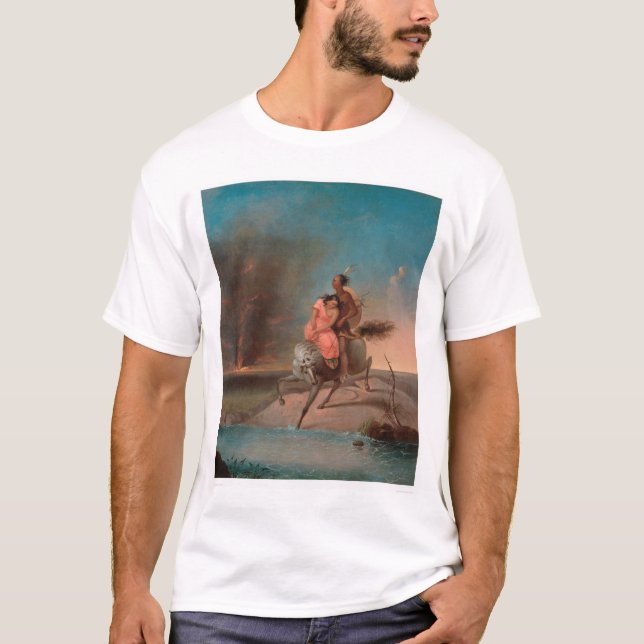 T-shirt Captif indien (0745A) (Devant)