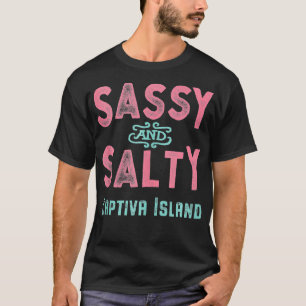 T-shirt Captiva Island Floride Sassy et Souvenir salé
