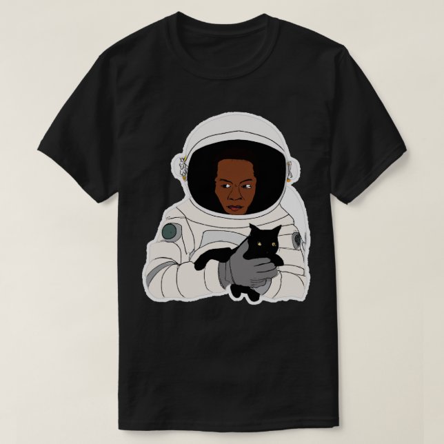 T-shirt Capture d'un astronaute (Design devant)