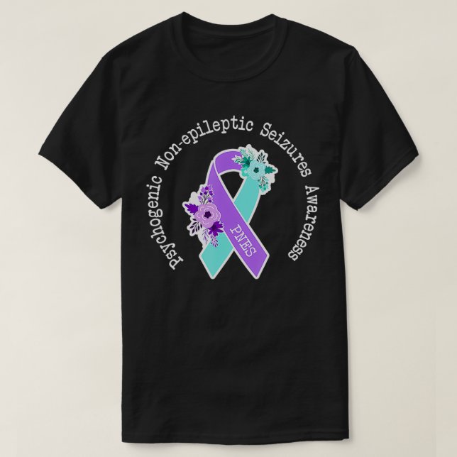 T-shirt Captures non épileptiques psychogéniques PNES Purp (Design devant)