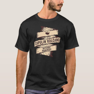 T-shirt Capulin Volcano Monument National Nouveau Mexique 