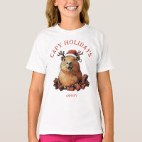 Capy Holidays Jote Fun Capybara Joyeux Noël