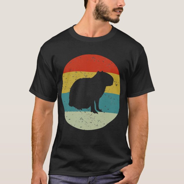 T-shirt capybara (Devant)