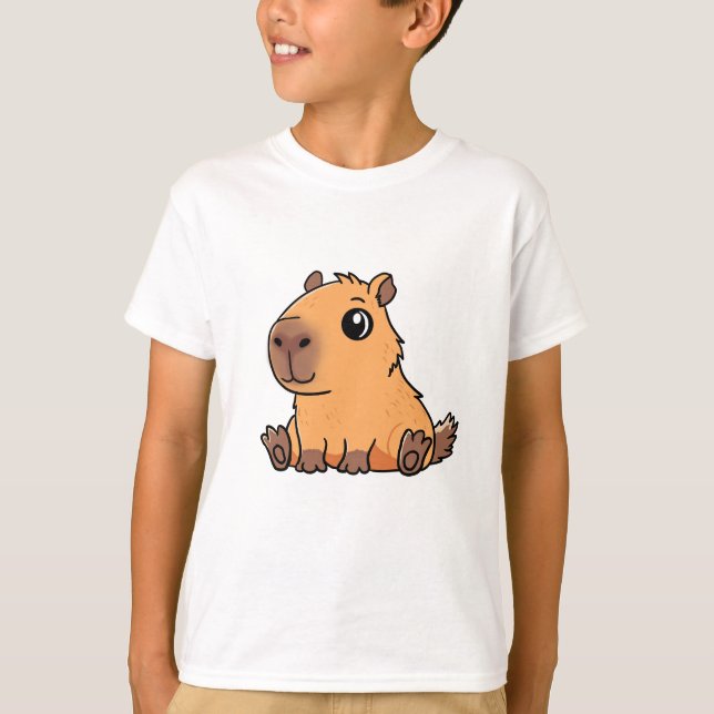 T-shirt Capybara (Devant)