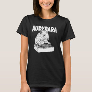 T-shirt Capybara Audio Engineer Studio - Producer Sound Au