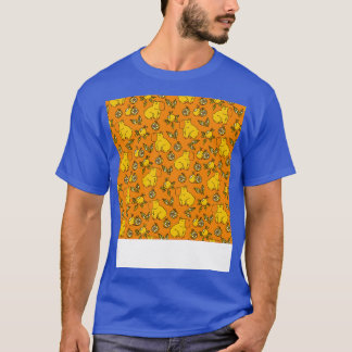 T-shirt Capybara avec oranges Feuilles par Tobe Fonseca