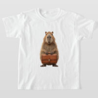 Capybara d'affaires avec Porte-documents