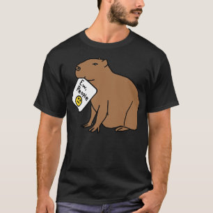 T-shirt Capybara Dit Qu'Il Y A Des Gens