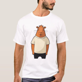 T-shirt Capybara dude