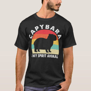 T-shirt Capybara est ma famille d'esprit drôle capybaras v