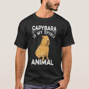 T-shirt Capybara est Mon Esprit Animal Inspiration Capyba