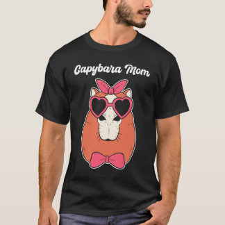 T-shirt Capybara Mom Animal
