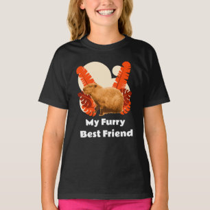 T-shirt Capybara My Furry Meilleur Ami