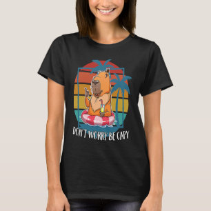 T-shirt Capybara Ne t'inquiète pas sois Capy Capybara