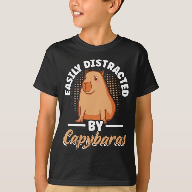 T-shirt Capybara Rodent (Devant)