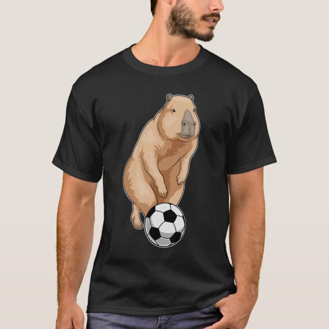 T-shirt Capybara Soccer (Devant)