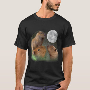T-shirt Capybaras à trois lunes