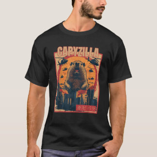 T-shirt Capyzilla Funny Capybara cool graphique Rodent Cap
