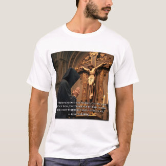T-shirt Car Dieu a tant aimé le monde
