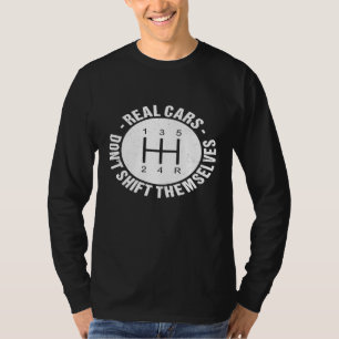 T-shirt Car Guy Véritables Voitures Ne Pas Se Déplacer