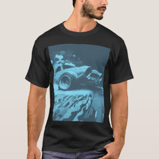 T-shirt Car Muscle Car Vintage Retro vintage girl