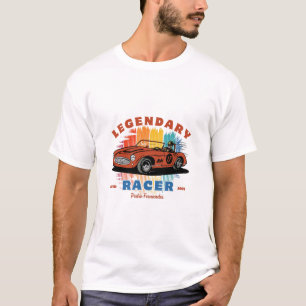 T-shirt Car Night Drive Endless Roads