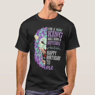 T-shirt Car Un Roi Est Né En Sept Joyeux Anniversaire Pour