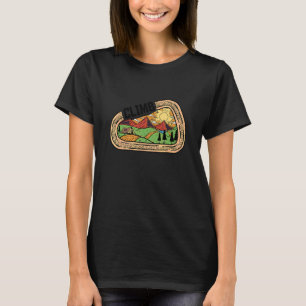 T-shirt Carabiner Graphic Escalade Bouldering Climber Moun