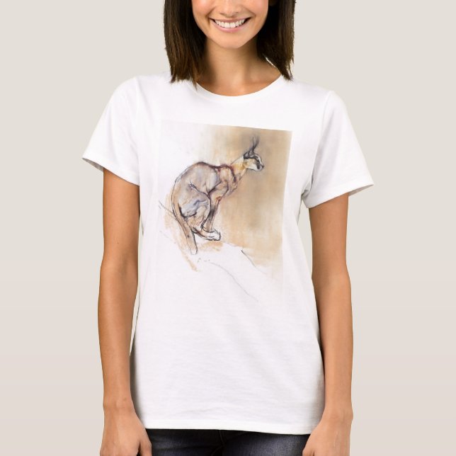 T-shirt Caracal posé 2009 (Devant)