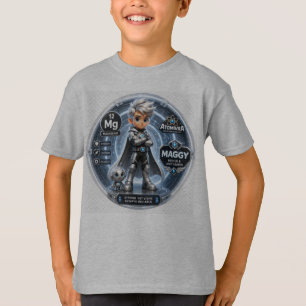 T-shirt Caractère ATOMIVRA Magnésium 