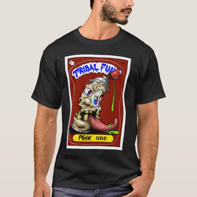 T-shirt Caractère de boîte de jet dans un style d'enfant (Devant)