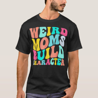 T-shirt Caractère de construction super de mamans bizarres