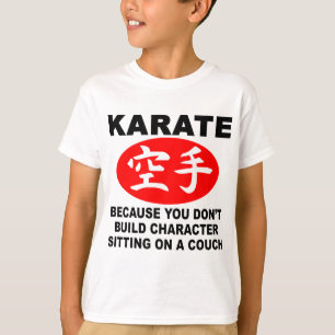 T-shirt Caractère de karaté