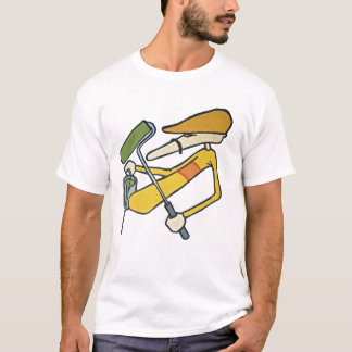 T-SHIRT CARACTÈRE DE ZIMAD AVEC LE SEAU ET LE ROULEAU DE