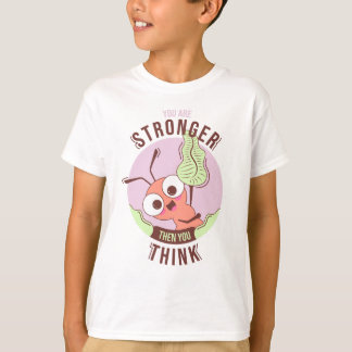 T-shirt Caractère et forte motivation